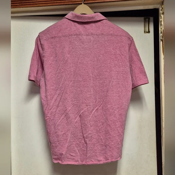 Bugatchi Men's Pink Button Down Shirt - Picture 6 of 8